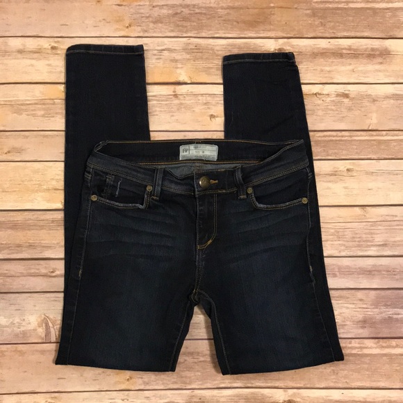 Free People Denim - Free People Dark Wash Skinny Jeans